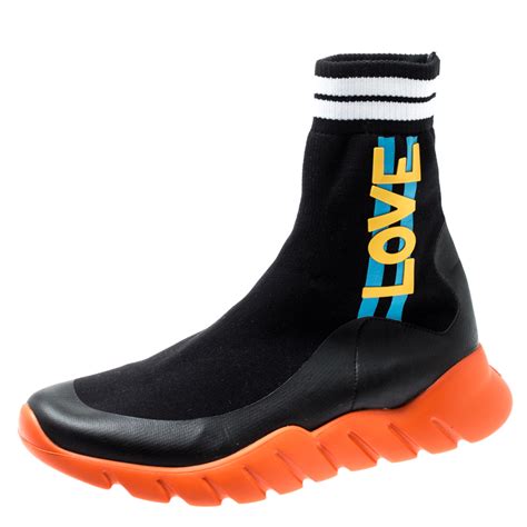 fendi knit sock sneakers|Fendi sock sneakers women's.